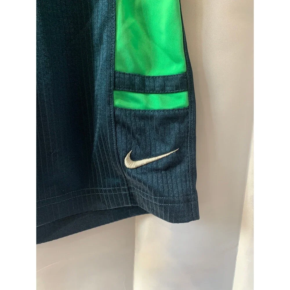 Nike Kid’s Size L Blue/Green Basketball Outdoor Athletic Shorts